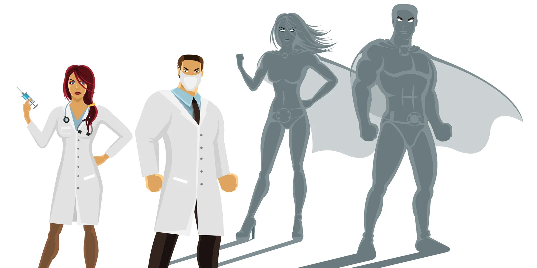 physician as superheroes