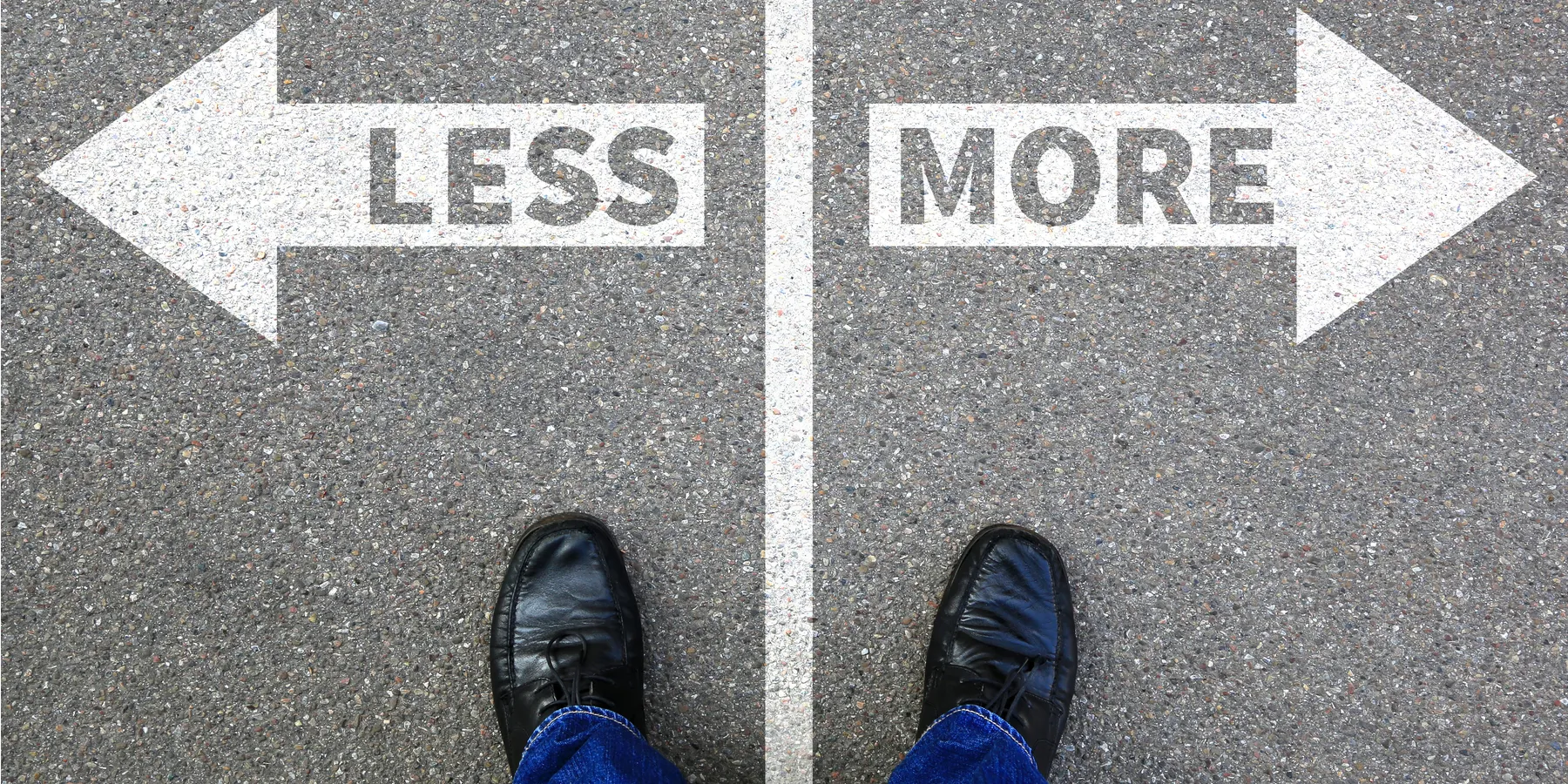 less or more