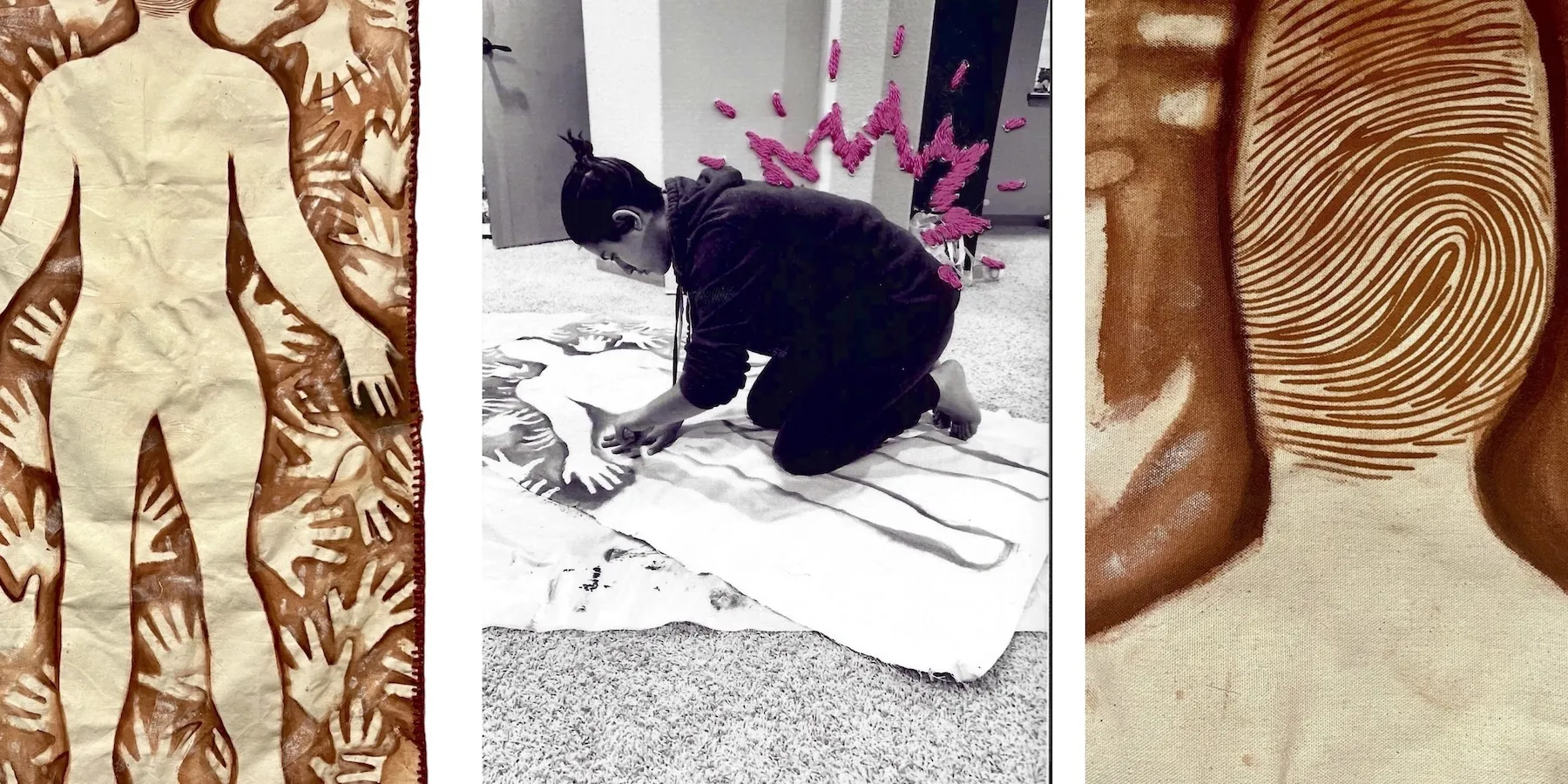 Time Capsule painting and sculpture by Julia O'Brien
