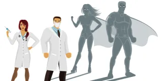 physician as superheroes