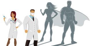 physician as superheroes