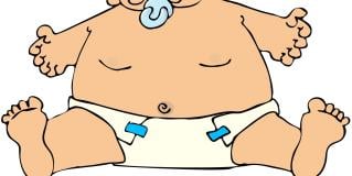 overweight infant