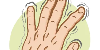 trembling left hand