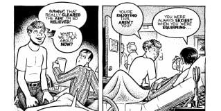 AIDS in comics