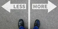 less or more