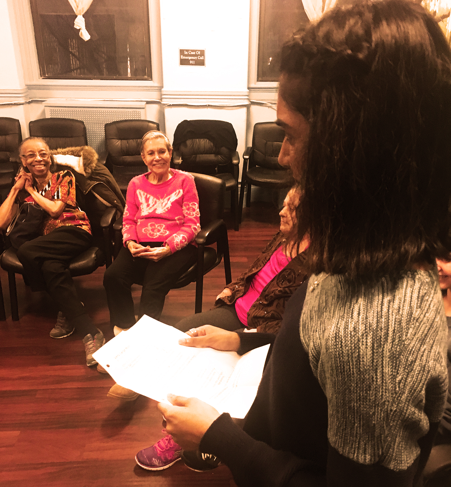 Poetry for Life with Brooklyn Technical High School students at New York Memory Center