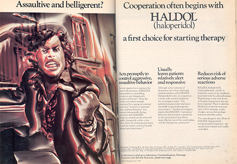 1974 Haldol advertisement